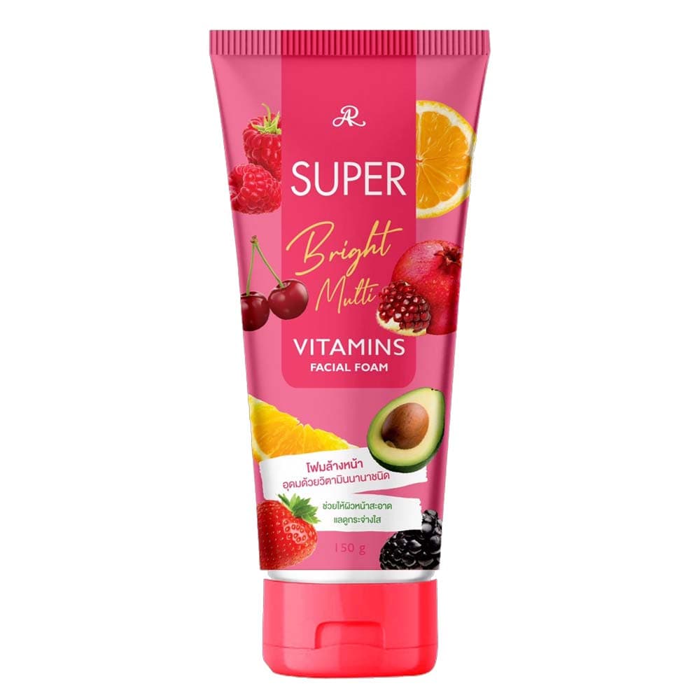 AR Super Bright Multi Vitamins Facial Foam 150g