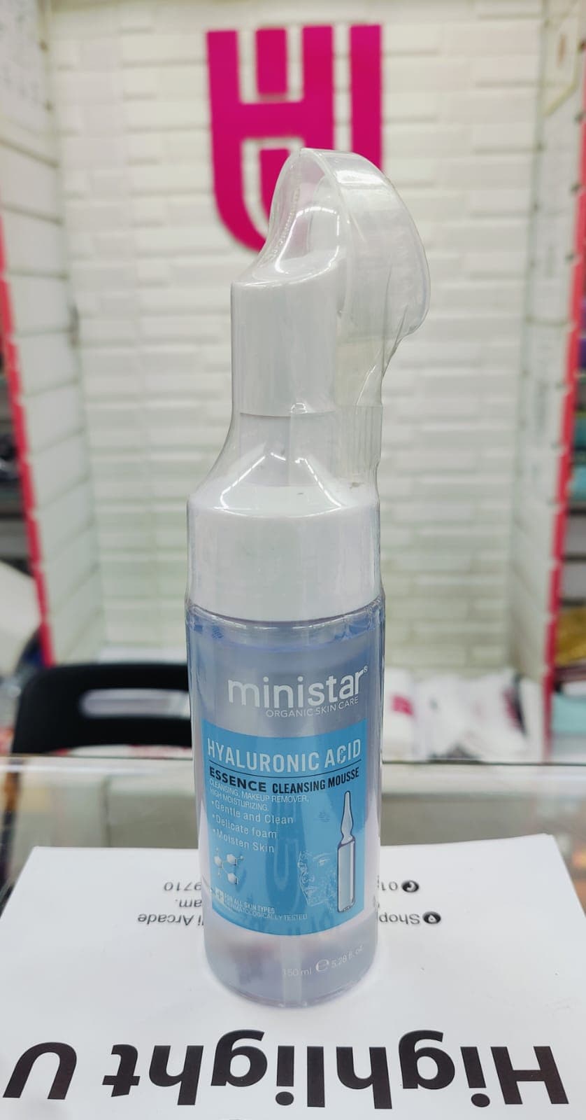 Ministar Hyaluronic Acid  Face Wash 150ml