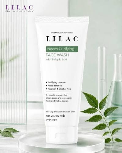 Lilac Neem Purifying Face Wash