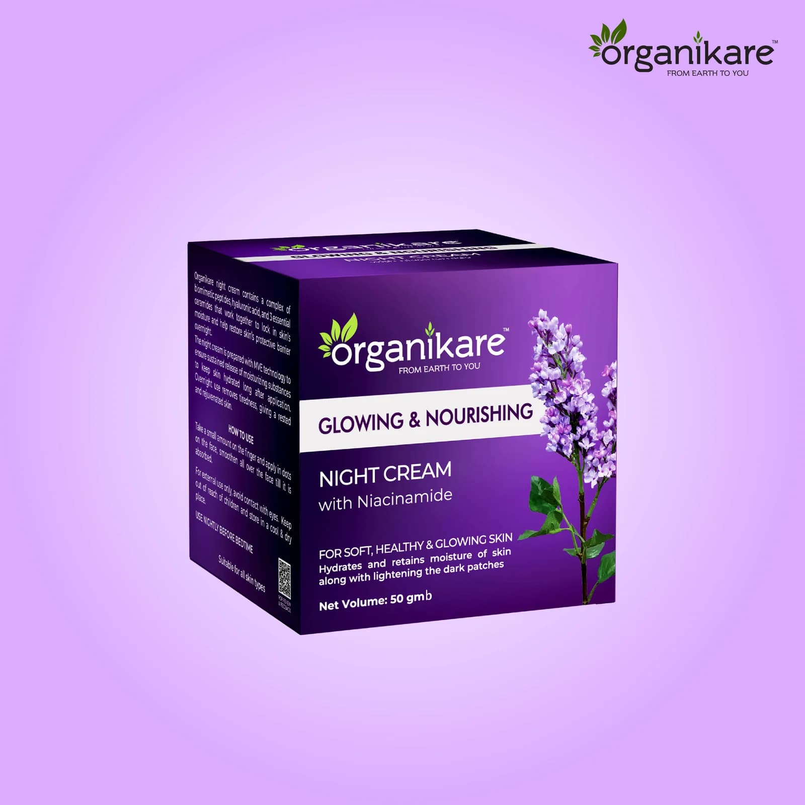 Organikare Glowing & Nourishing Night Cream 50gm