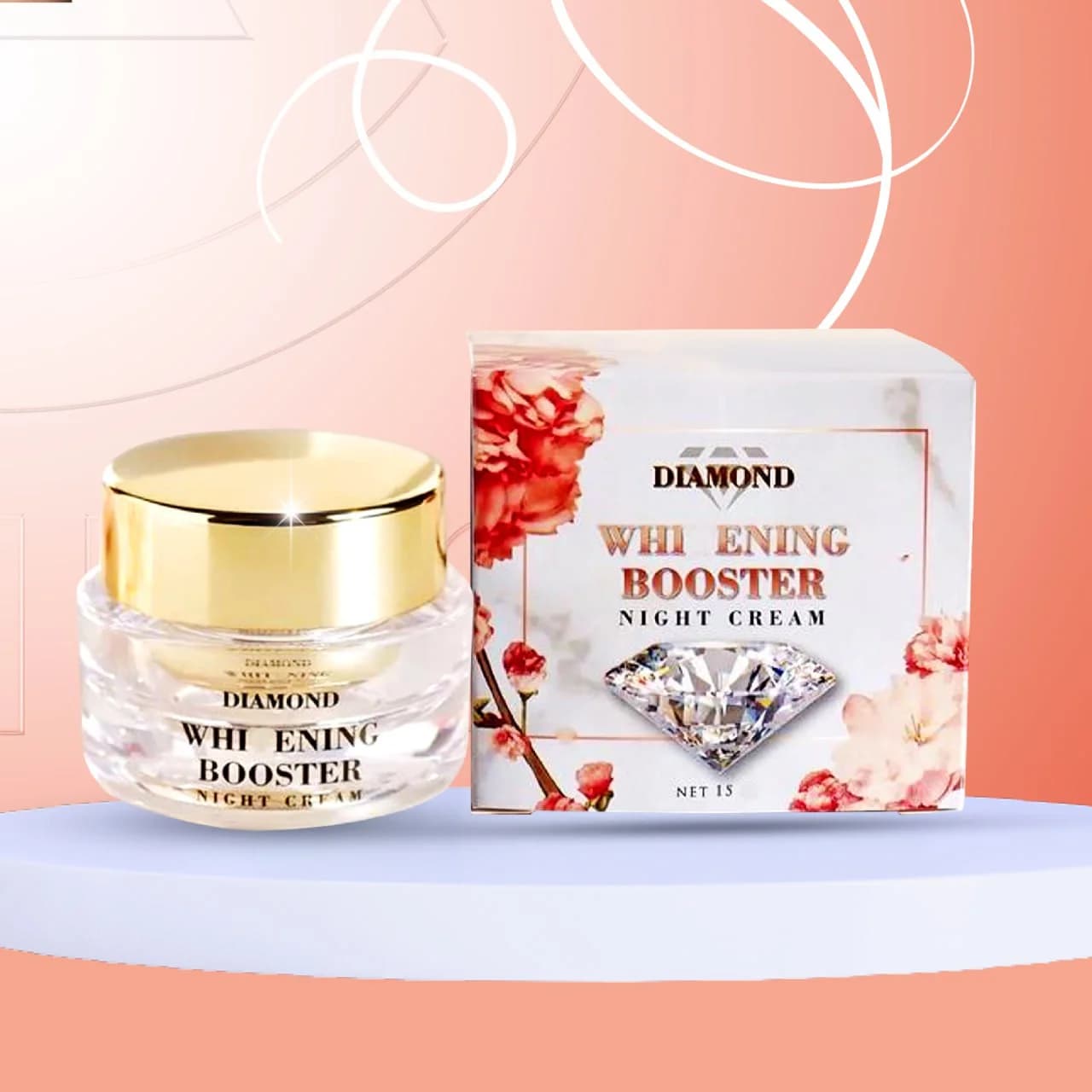 Dimond Whitening Booster Night Cream 15g
