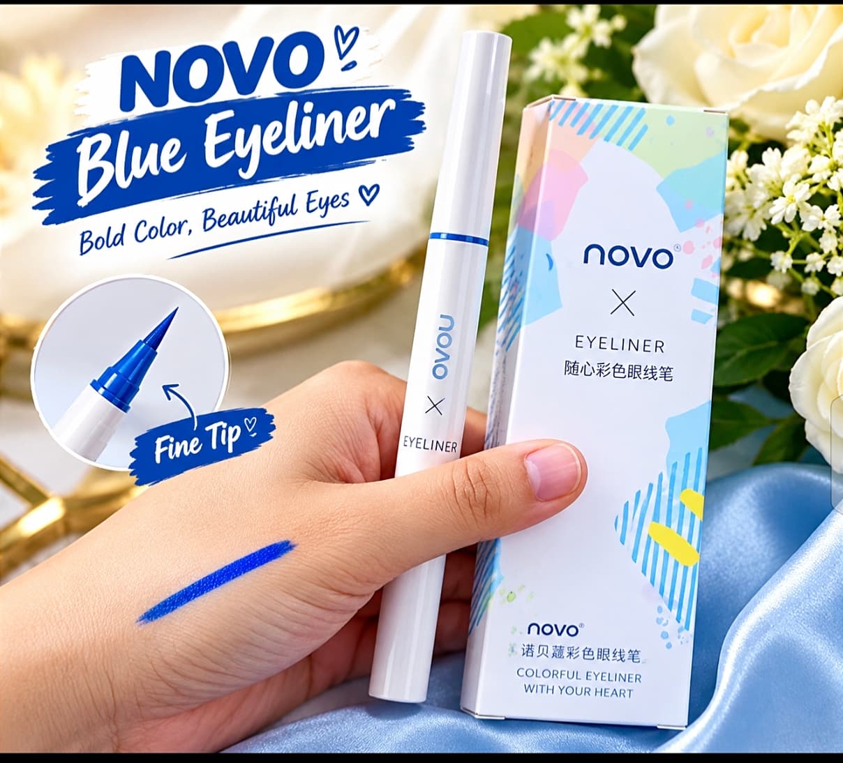 Novo Blue Eyeliner
